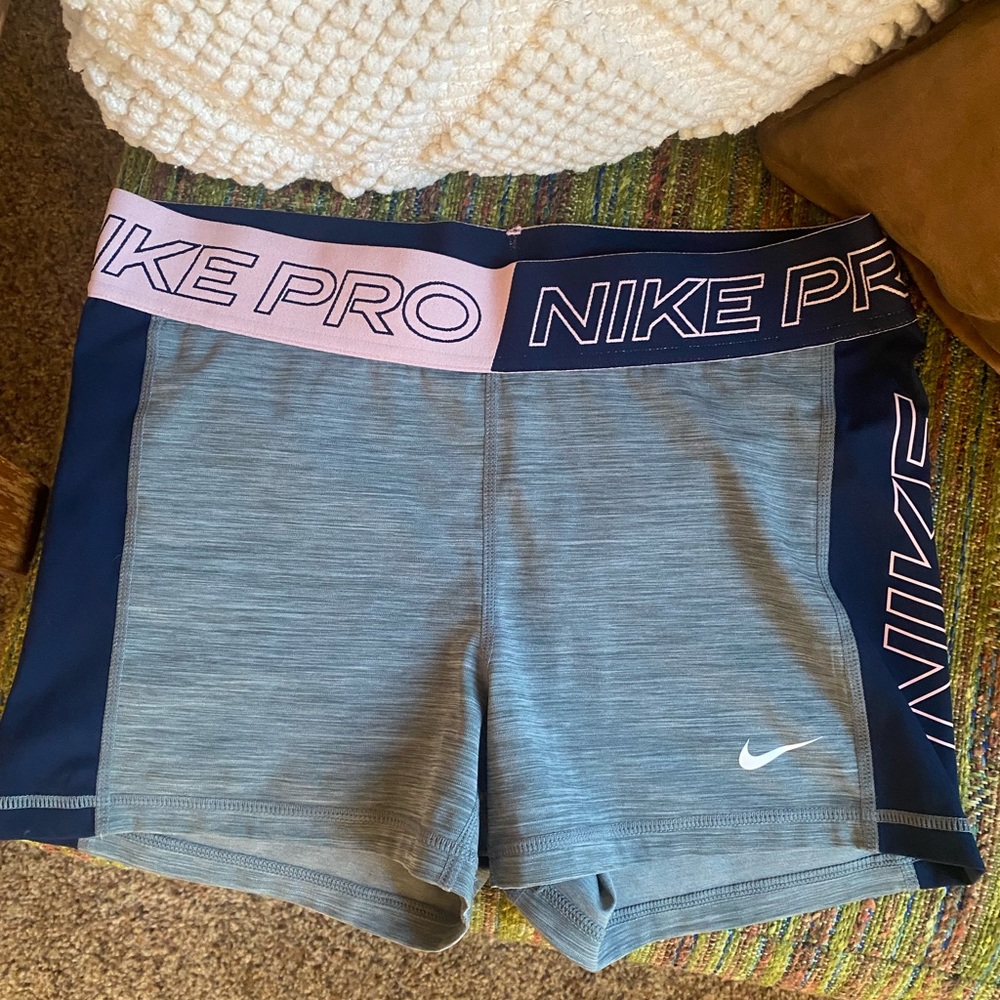 Two Tone Nike Pro Shorts